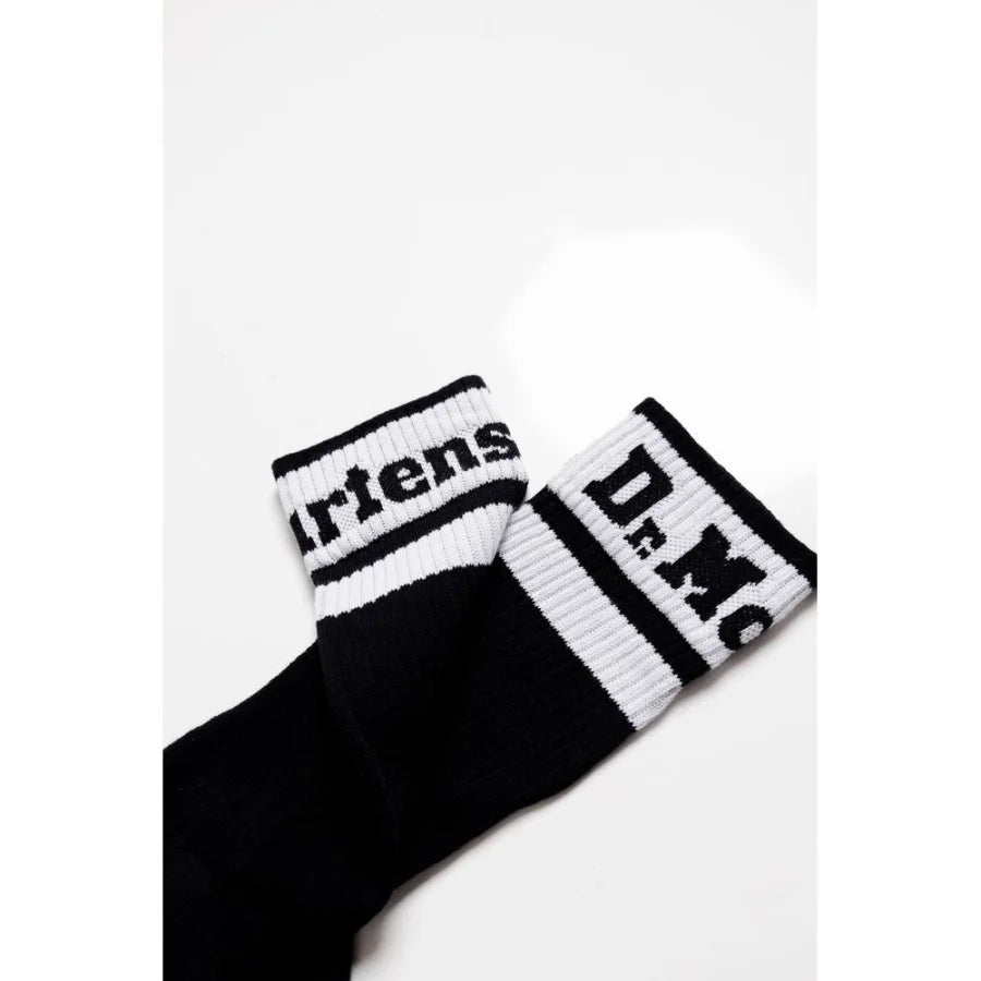 Dr. Martens Black Polyester Socks