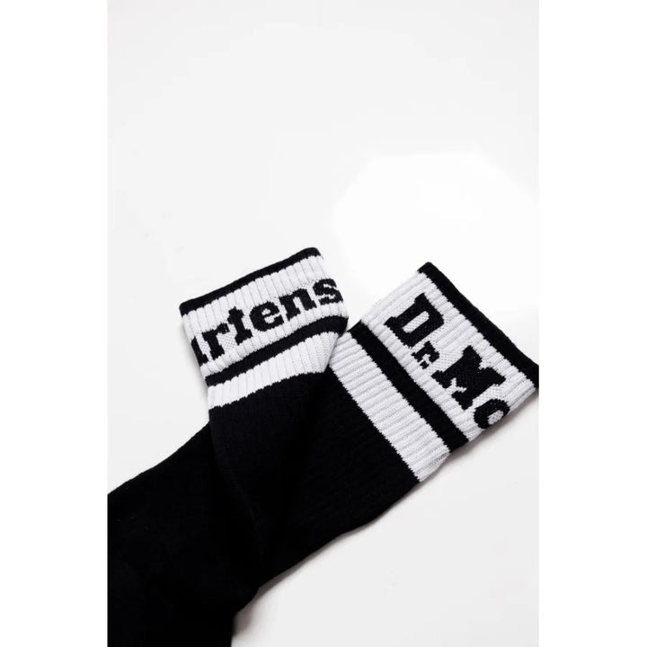 Dr. Martens Black Polyester Socks