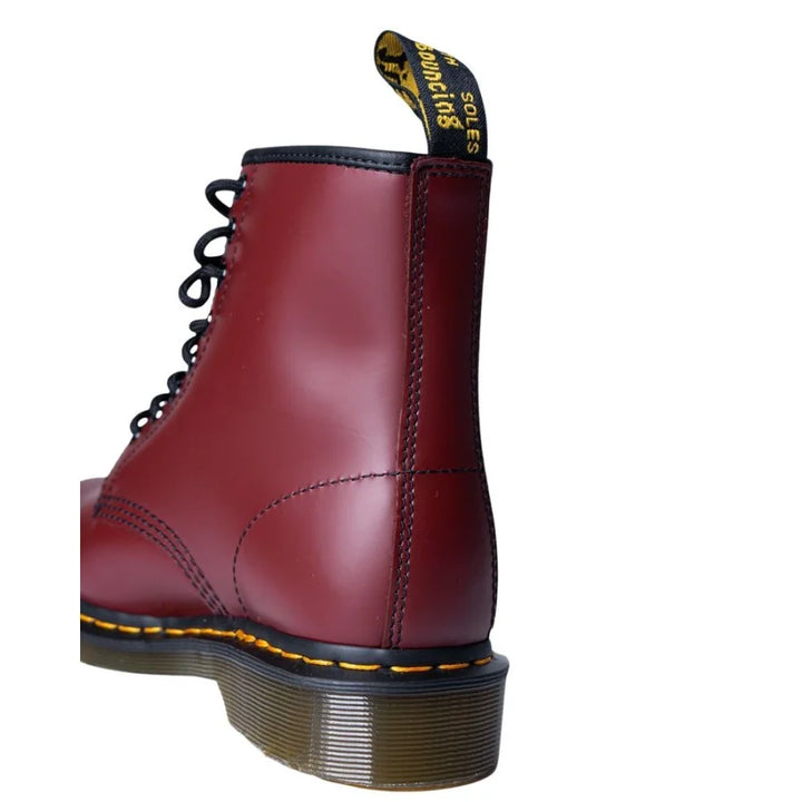 Dr. Martens Bordeaux Leather Lace-Up Boots