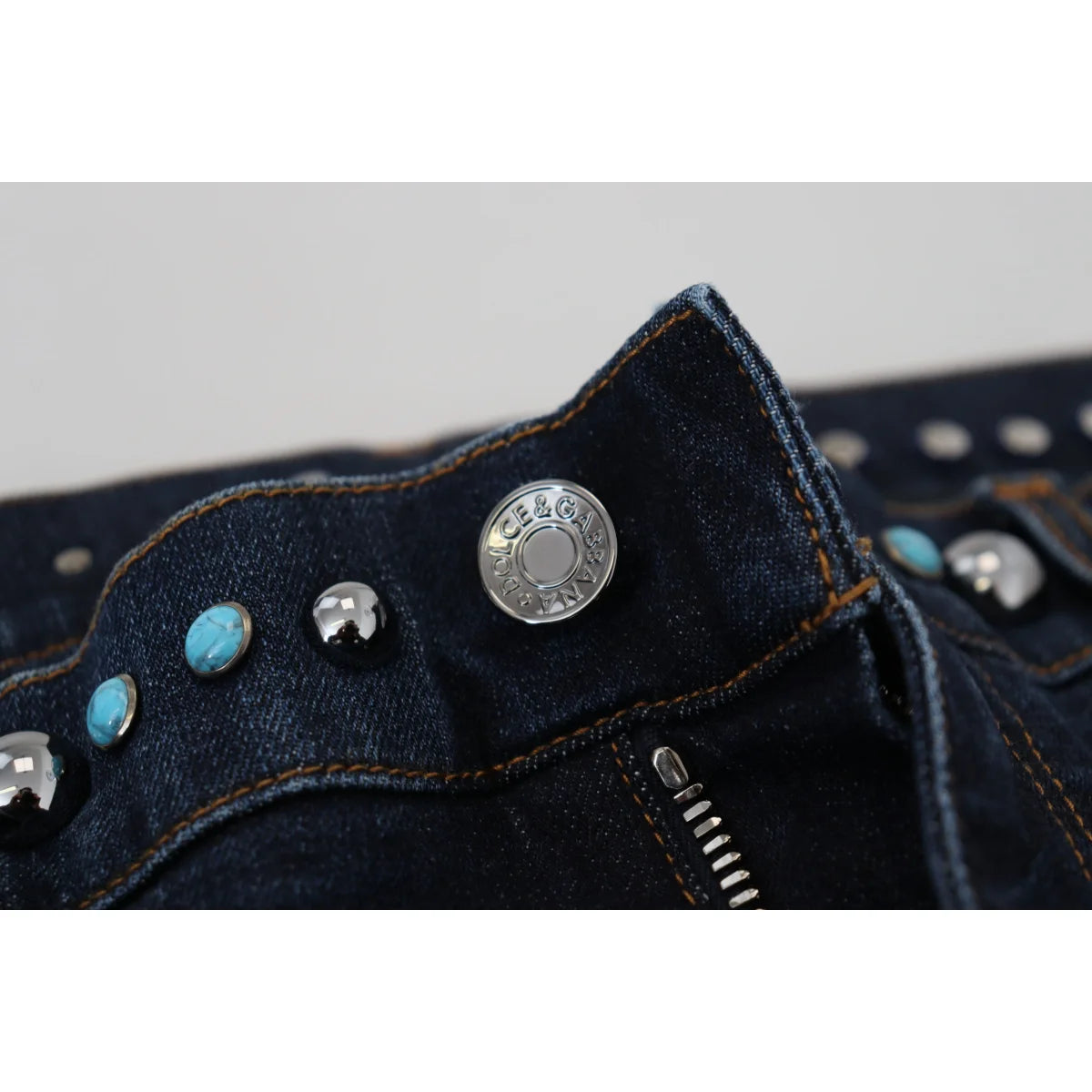 Dress Sensation in Dolce Gabbana Studded Jeans &