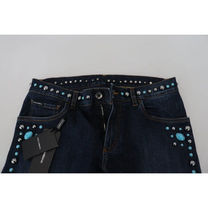 Dress Sensation in Dolce Gabbana Studded Jeans &