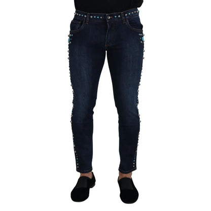 Dress Sensation in Dolce Gabbana Studded Jeans &
