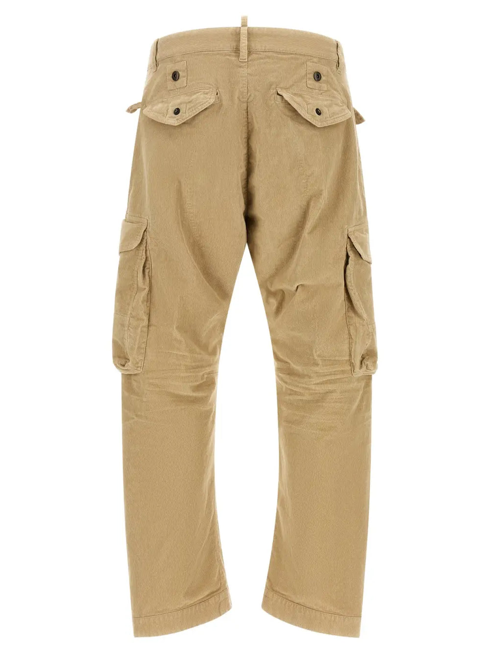 Dsquared² Beige Cotton Cargo Pants