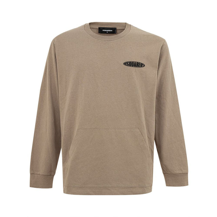 Dsquared² Beige Cotton T-shirt