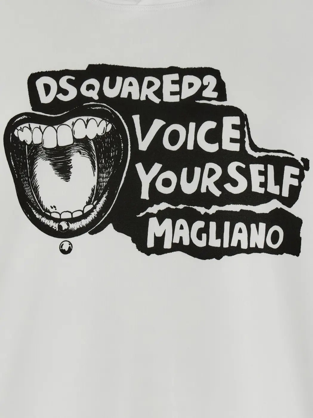 Dsquared² Bicolor Cotton Sweatshirt