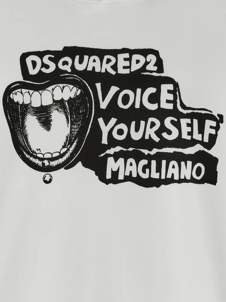 Dsquared² Bicolor Cotton Sweatshirt