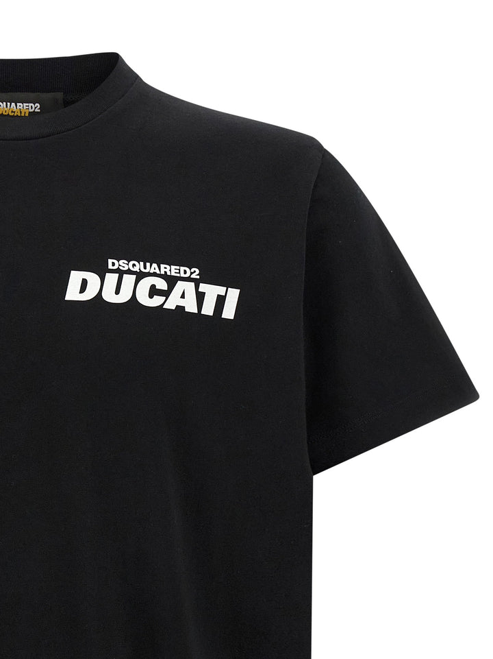 Dsquared² Bicolor Cotton T-shirt