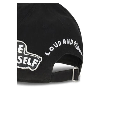 Dsquared² Black Cotton Cap (Baseball Hat)