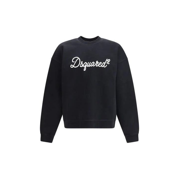 Dsquared² Black Cotton Sweatshirt