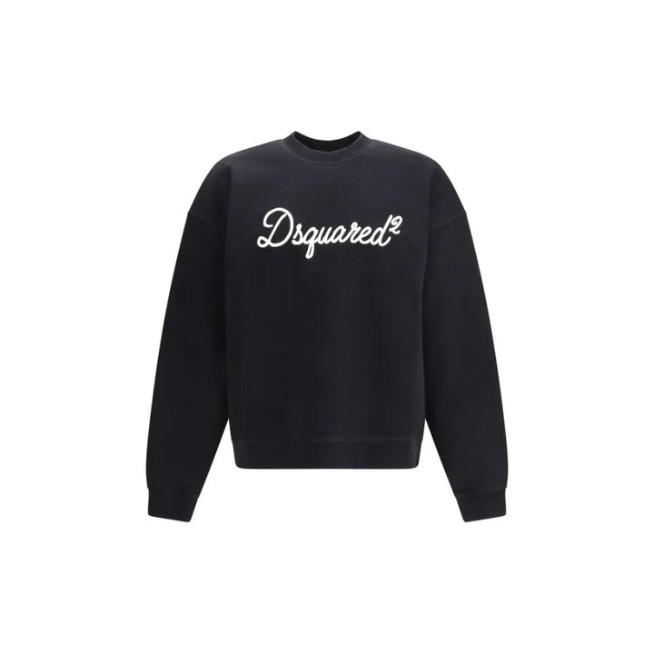 Dsquared² Black Cotton Sweatshirt