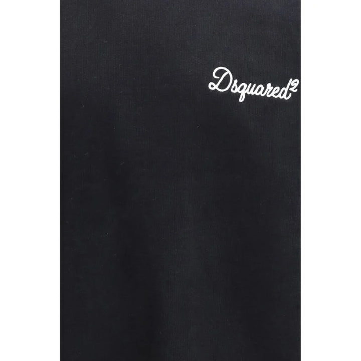 Dsquared² Black Cotton Sweatshirt