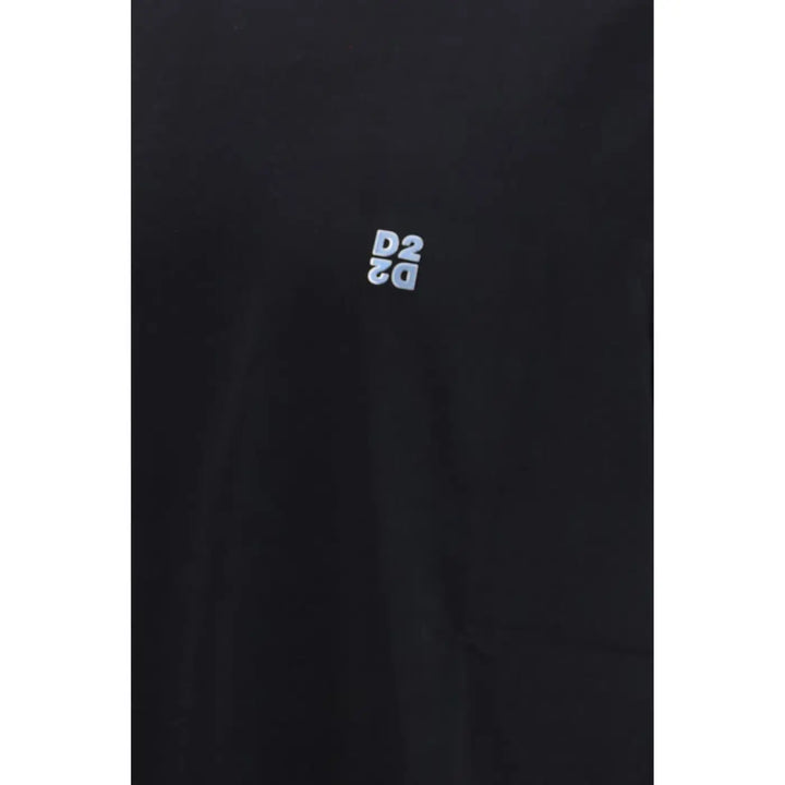 Dsquared² Black Cotton T-shirt