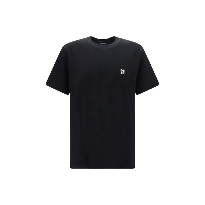 Dsquared² Black Cotton T-shirt