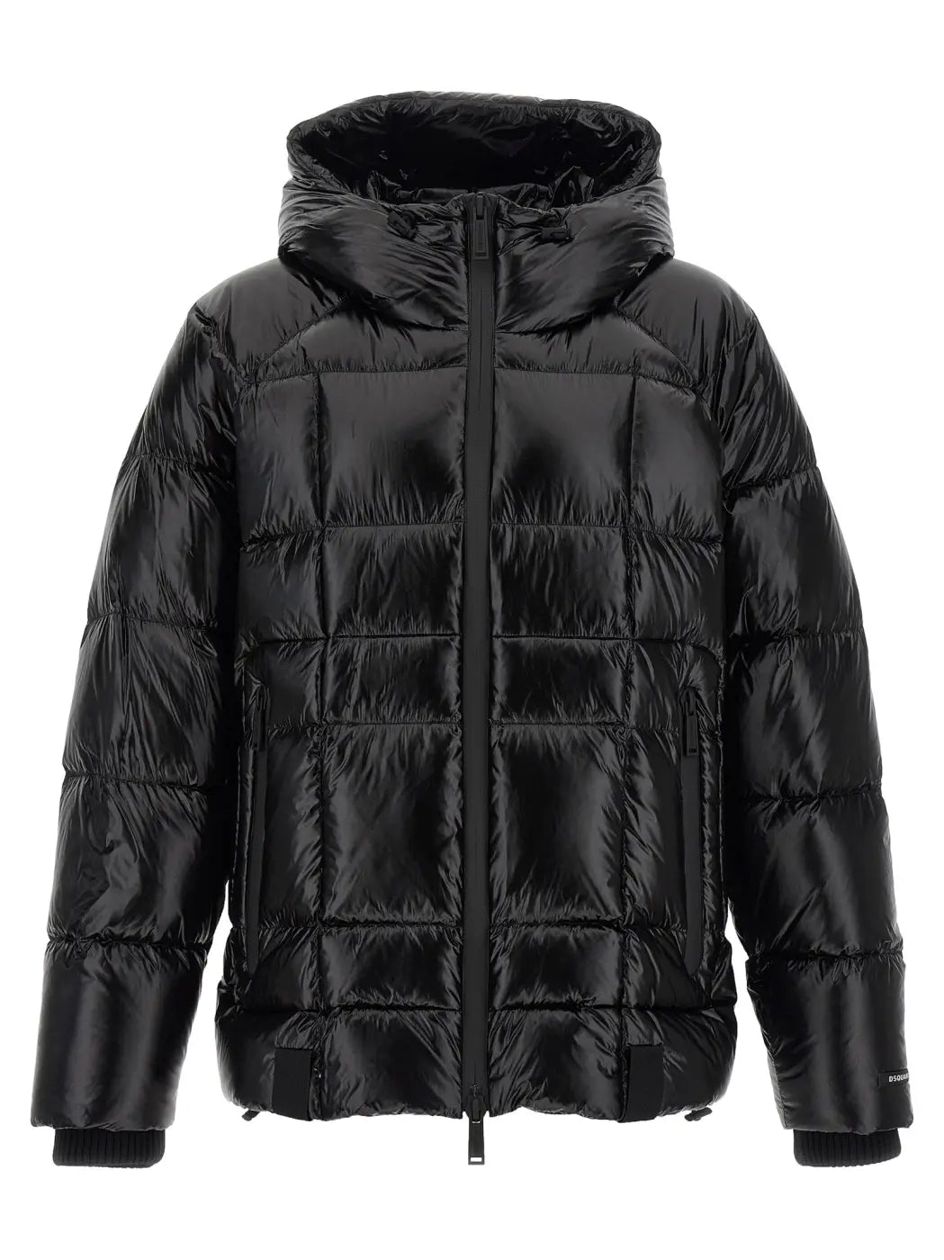 Dsquared² Black Polyamide Full-length Jacket