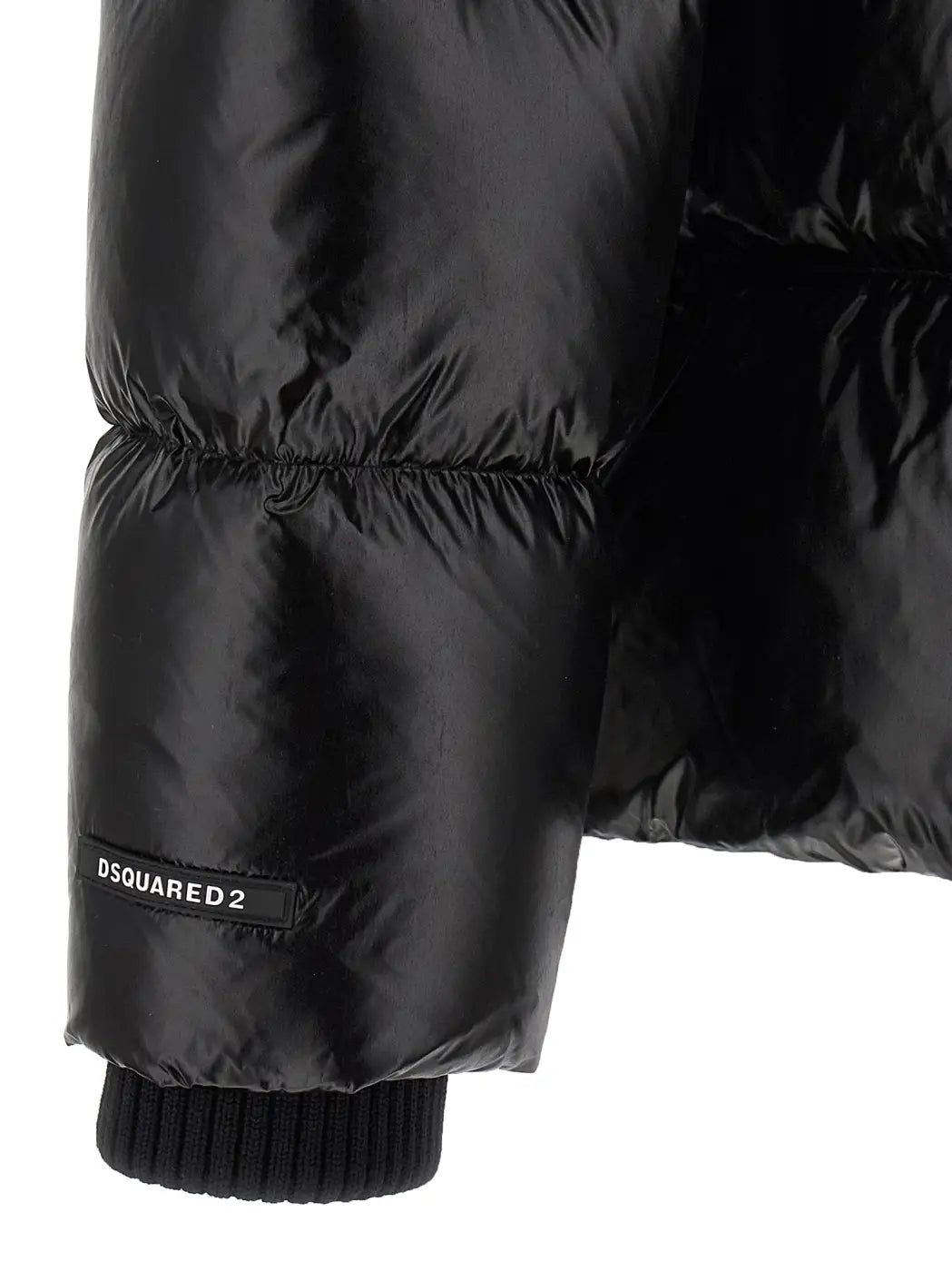 Dsquared² Black Polyamide Full-length Jacket
