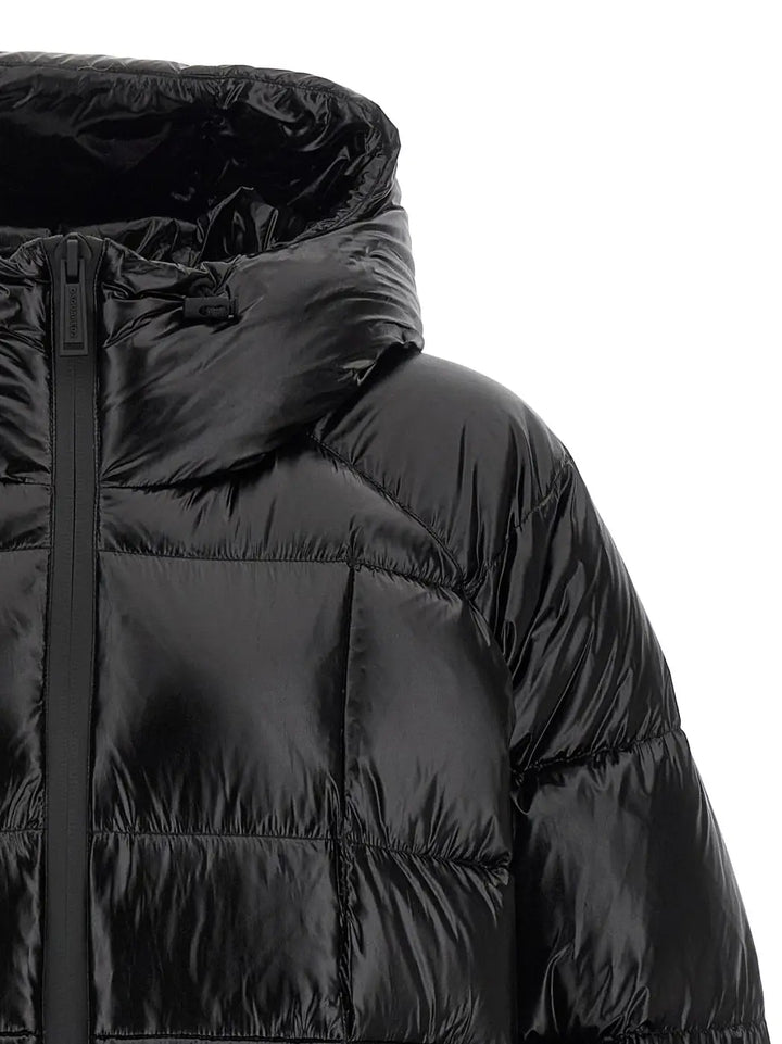 Dsquared² Black Polyamide Full-length Jacket