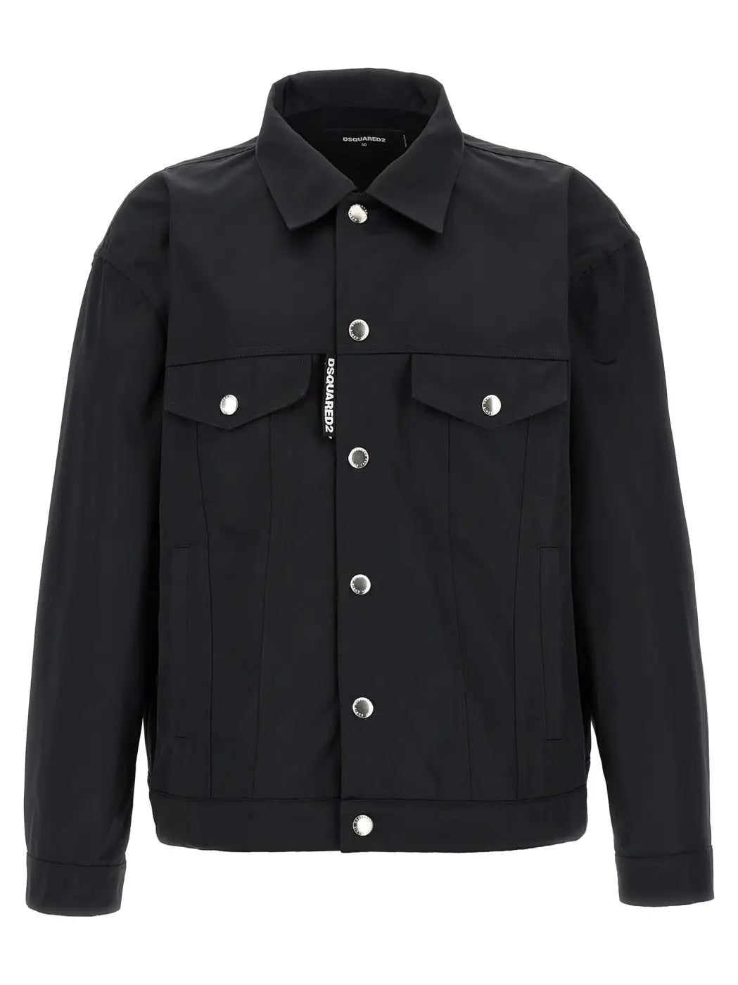 Dsquared² Black Polyester Full-length Jacket