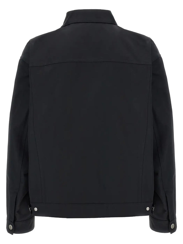 Dsquared² Black Polyester Full-length Jacket
