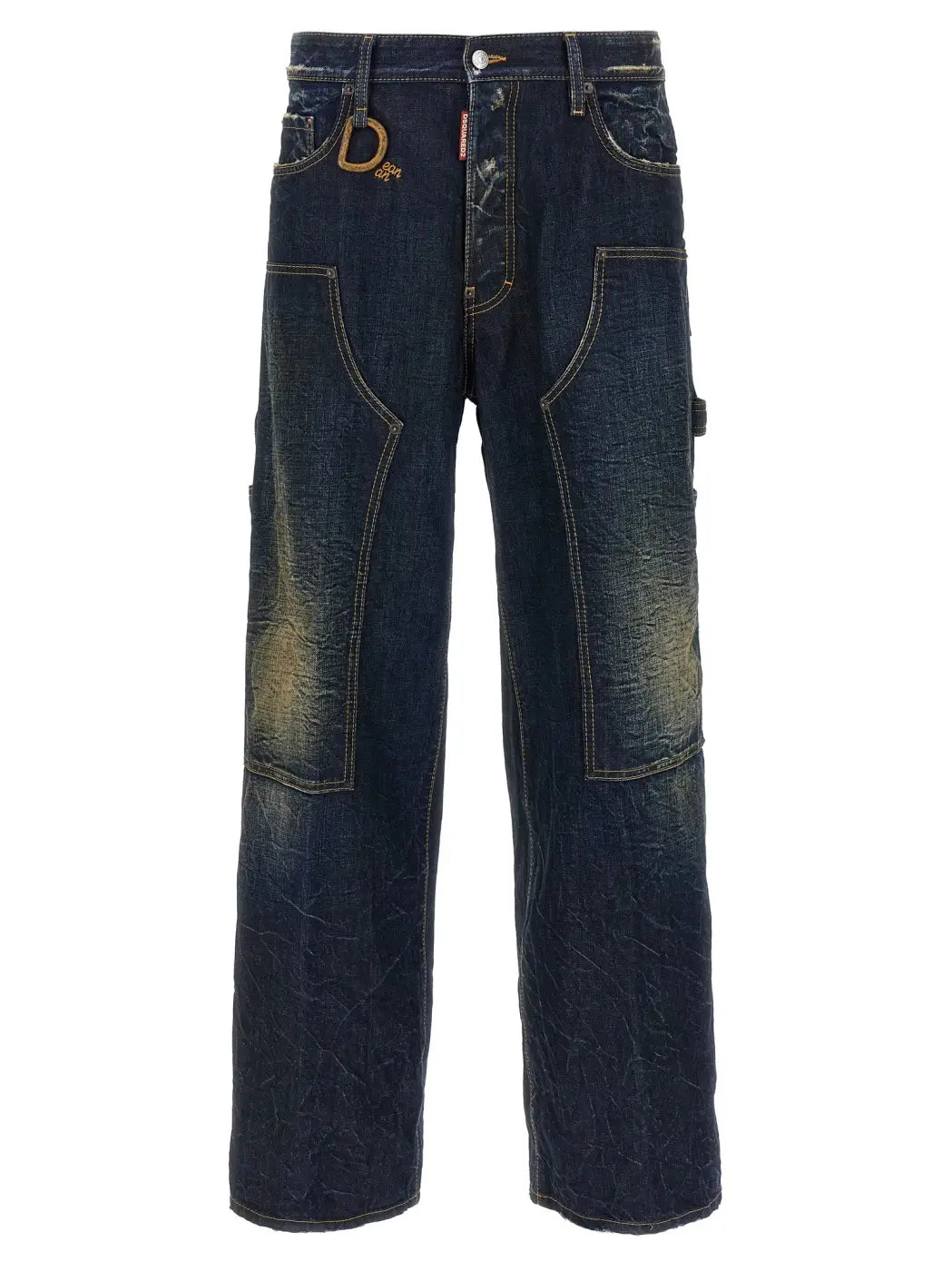 Dsquared² Blue Cotton Jeans Denim