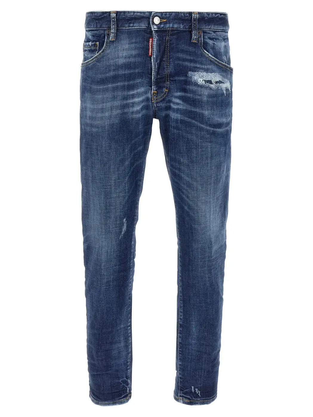 Dsquared² Blue Cotton Skinny Jeans