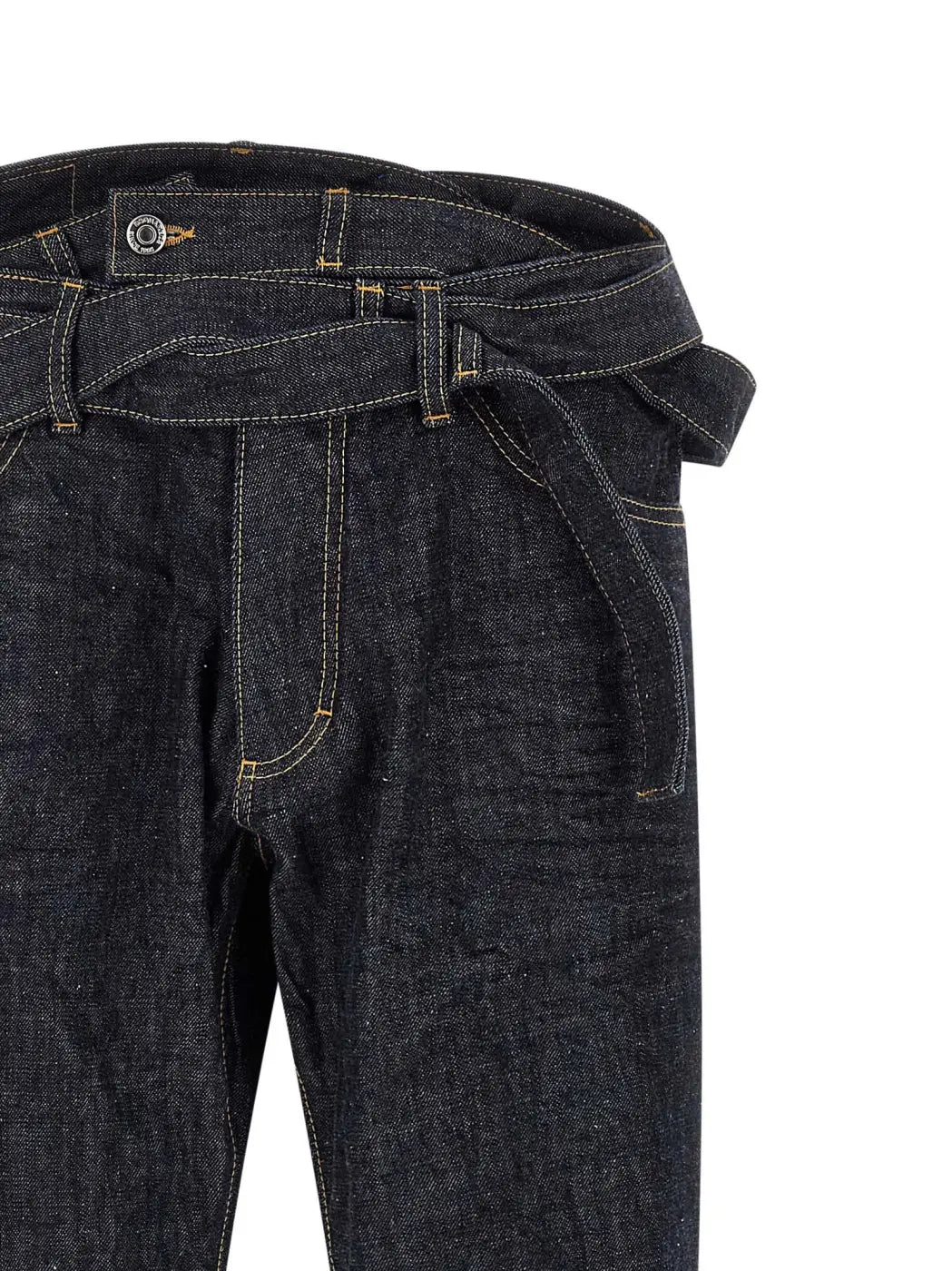 Dsquared² Blue Cotton Straight-leg Jeans
