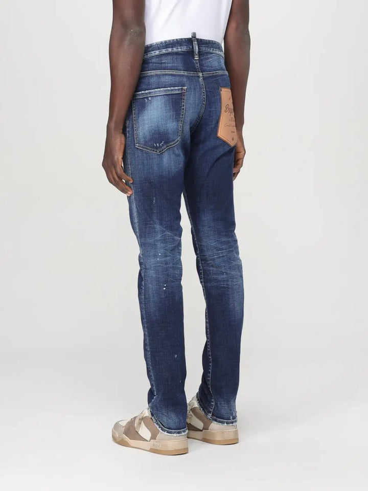 Dsquared² Blue Denim Relaxed Fit Jeans
