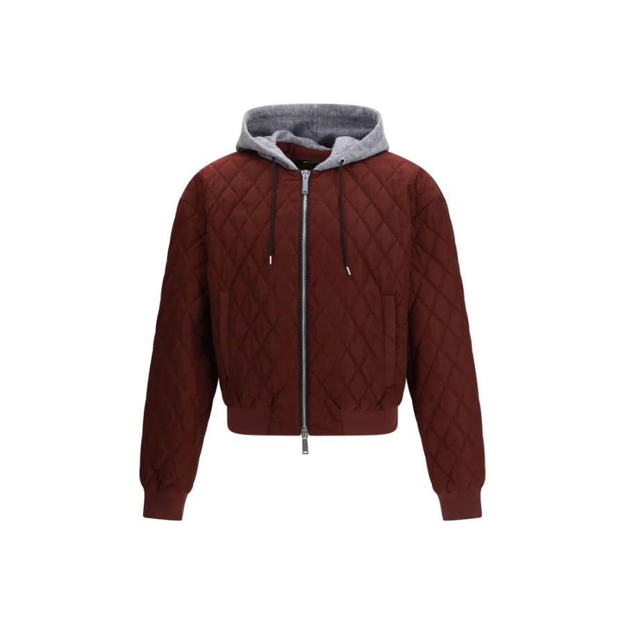 Dsquared² Bordeaux Fabric Bomber