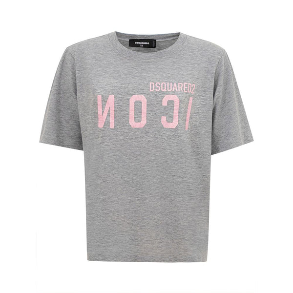 Dsquared² - Gray Cotton T-Shirt