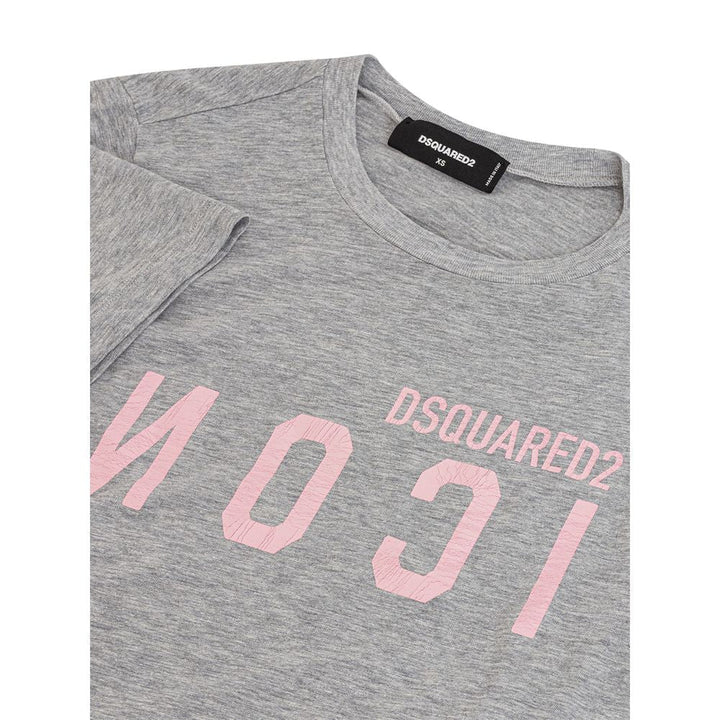 Dsquared² - Gray Cotton T-Shirt