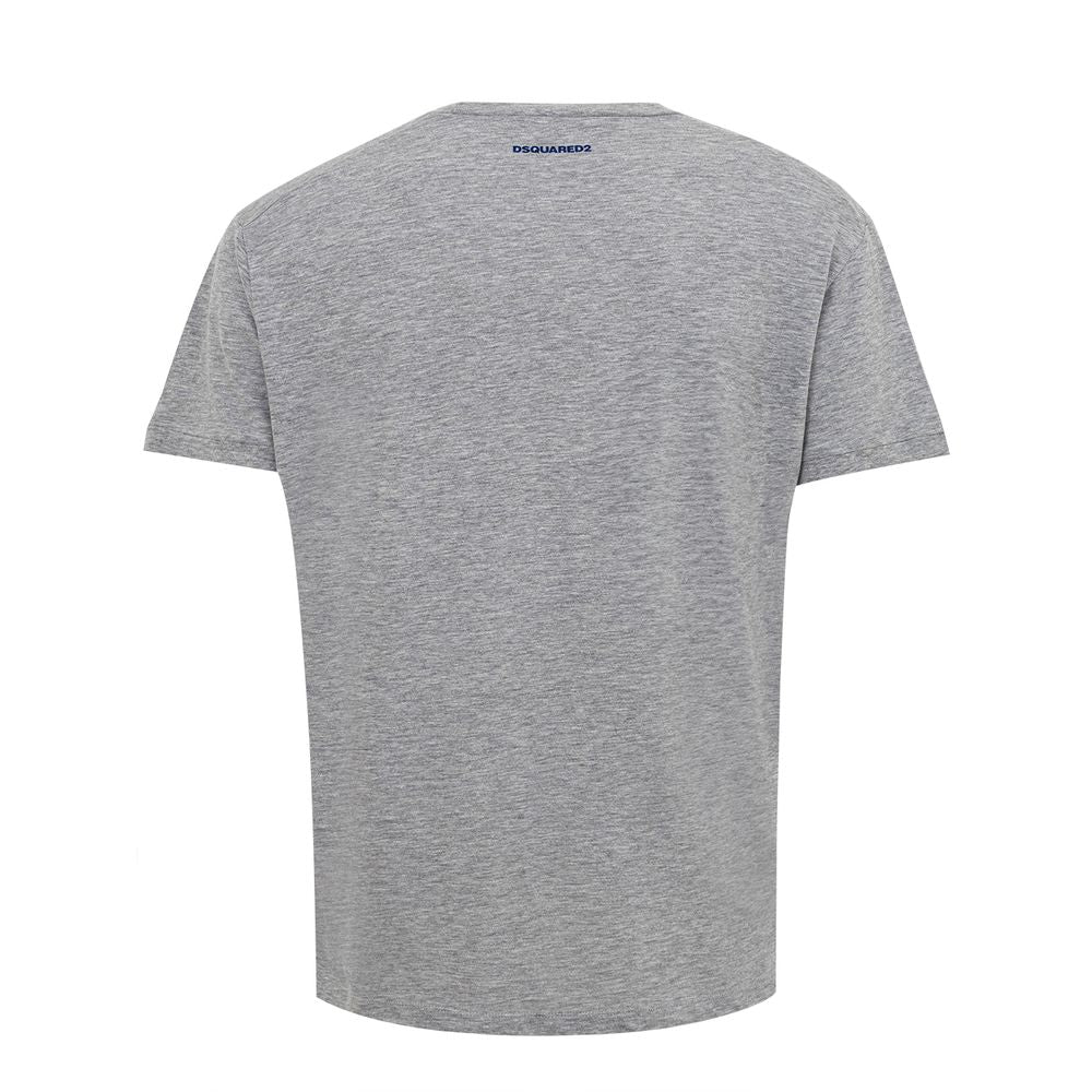 Dsquared² Gray Cotton T-shirt