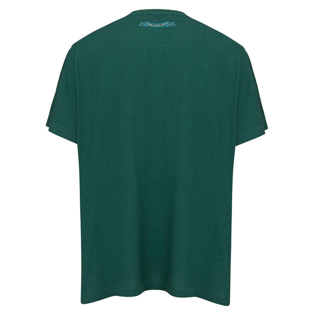 Dsquared² Green Cotton T-shirt