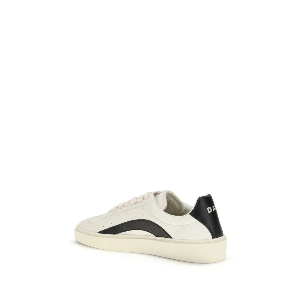 Dsquared² Multicolor Calf Leather Bos Taurus Low Top Sneakers