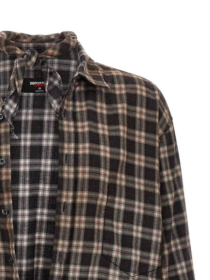 Dsquared² Multicolor Cotton Blouse