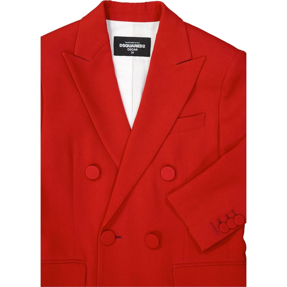 Dsquared² Overcoats - Multicolor Viscose Coat