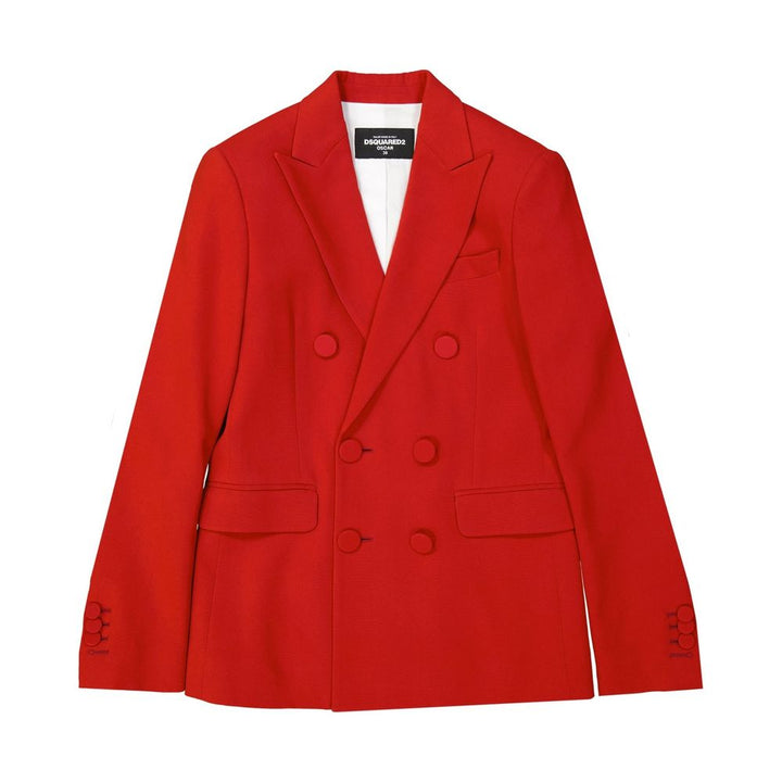 Dsquared² Overcoats - Multicolor Viscose Coat