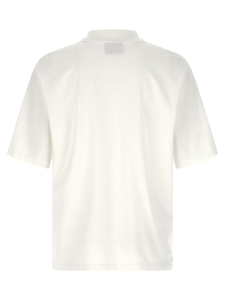 Dsquared² White Cotton Polo Shirt