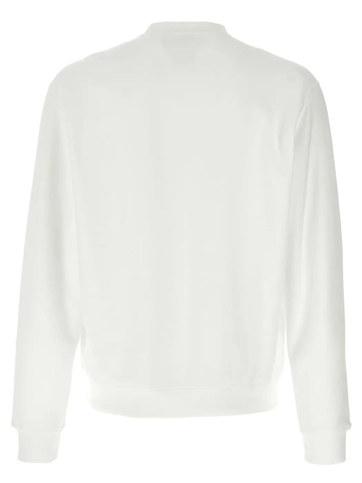 Dsquared² White Cotton Sweatshirt