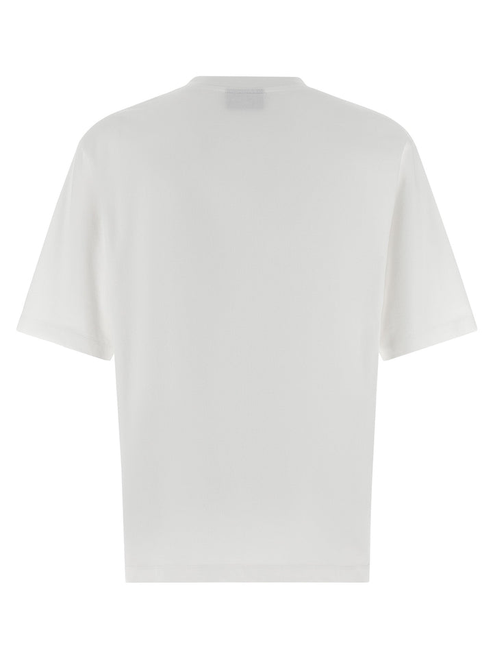 Dsquared² White Cotton T-shirt