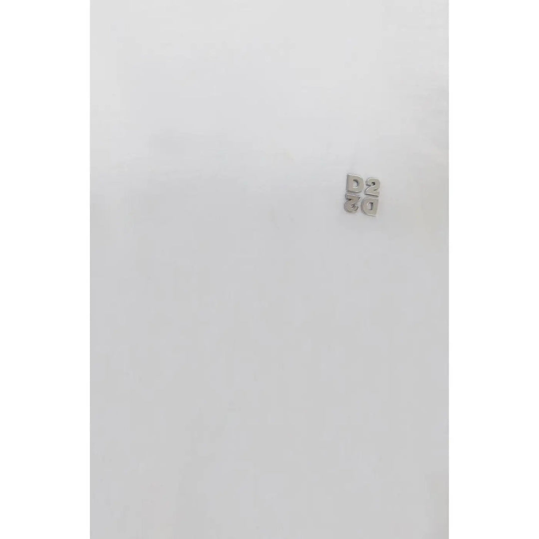 Dsquared² White Cotton T-shirt