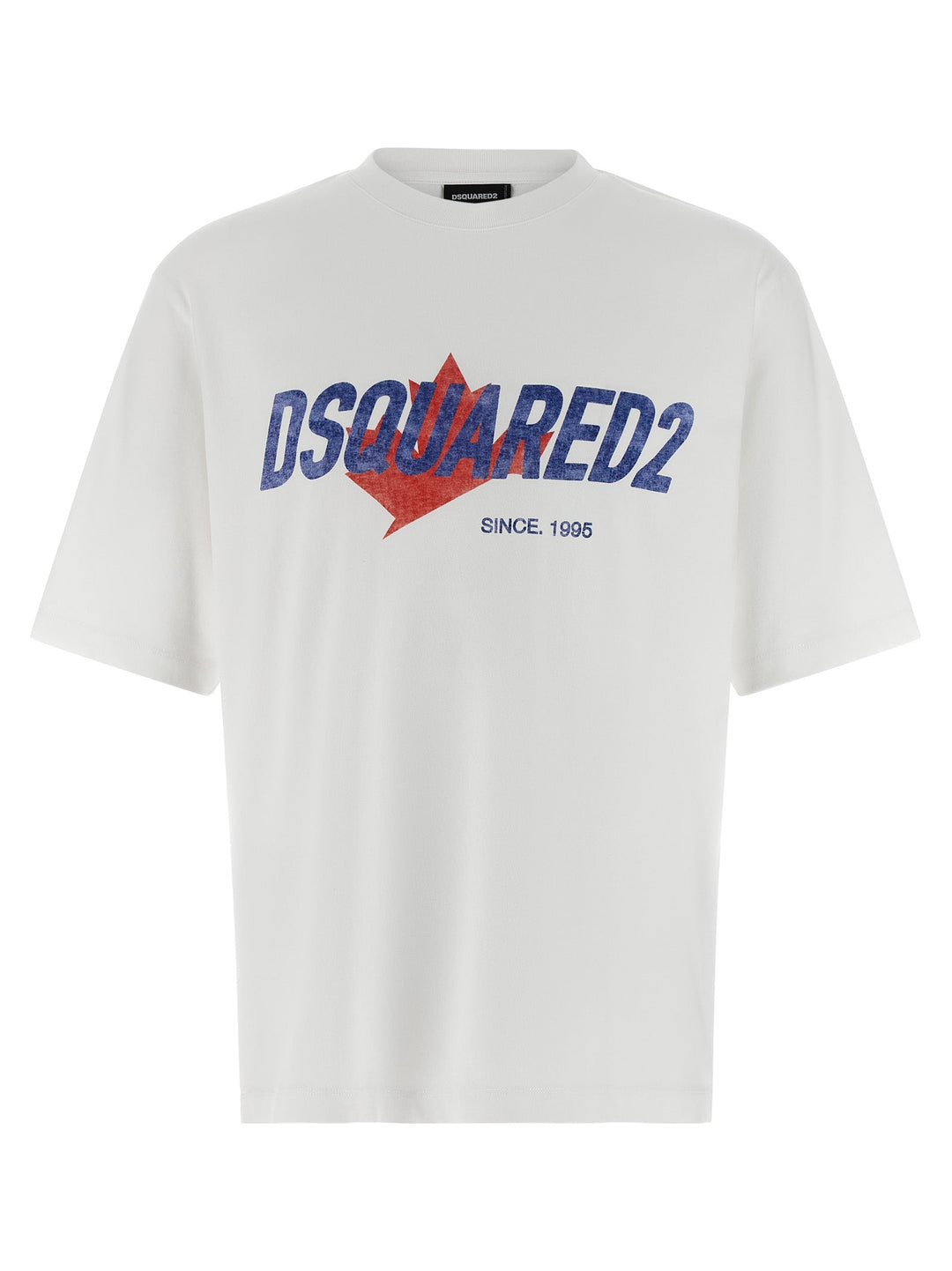 Dsquared² White Cotton T-shirt