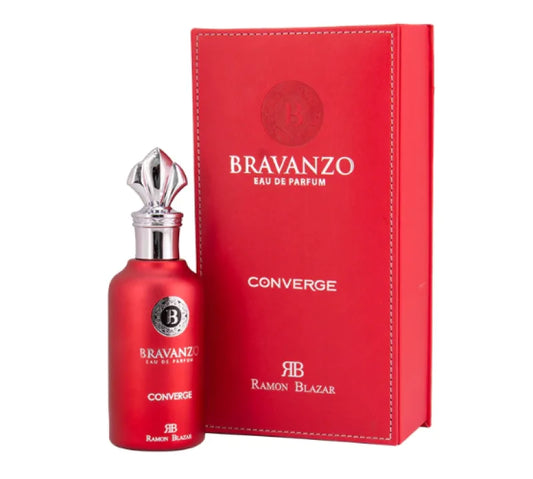 Bravanzo Converge Luxurious Mineral Amber and Citrus Spice Fusion Unisex Fragrance Dumont