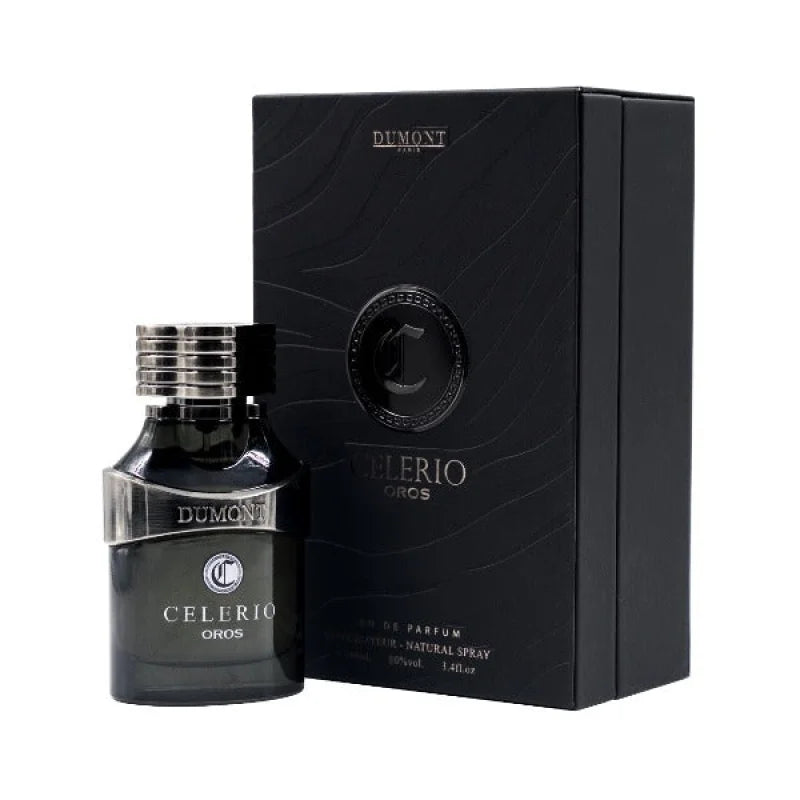Dumont Celerio Oros Eau de Parfum Bursting Lemon Blackcurrant Apple Men’s Cologne