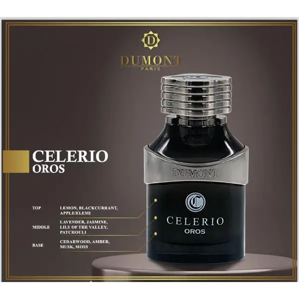 Discover Dumont Celerio Oros: A Fragrance Symphony of Nature Men’s Cologne