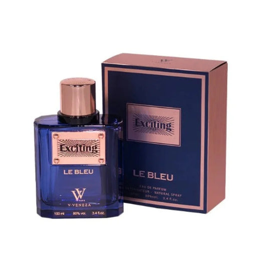 Exciting Le Bleu Eau de Parfum Fresh Floral to Warm Woody Embrace Men’s Cologne Dumont
