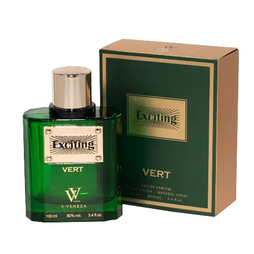 Dumont Men’s Cologne - Exciting Vert Unleashes Nature Perfume Sophistication Mens Sensation