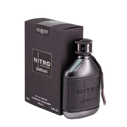 Dumont Nitro Platinum Eau Explodes in Orange Blossoms Men’s Cologne