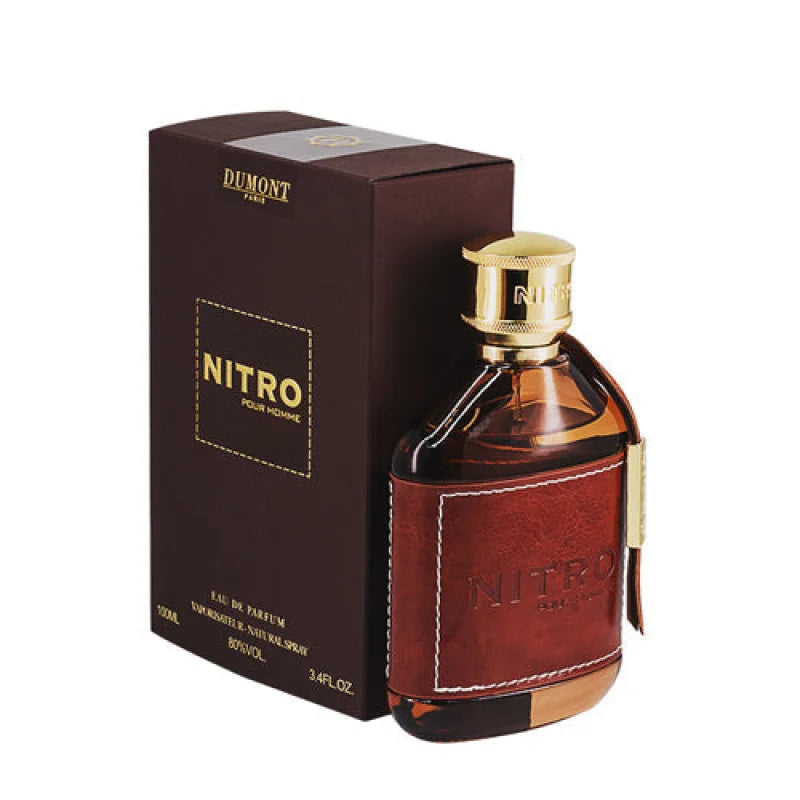 Dumont Nitro Pour Homme Spellbinding Unique Fragrance Bouquet Men’s Cologne