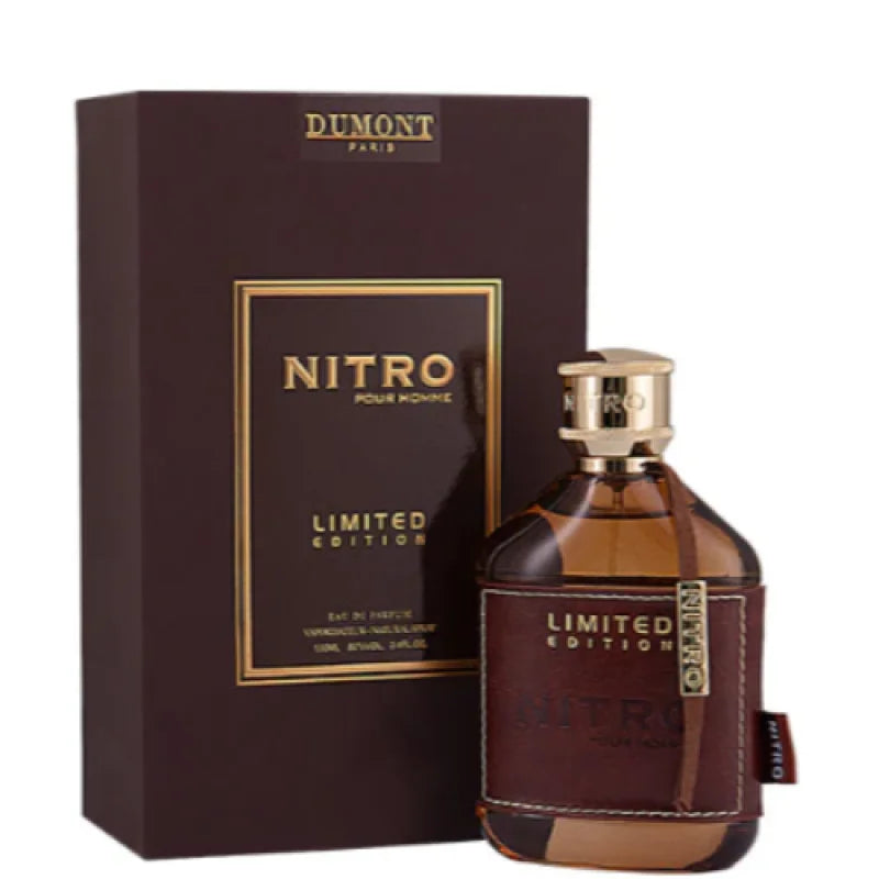 Dumont Nitro Pour Homme Limited Edition Powerhouse Scent Men’s Cologne