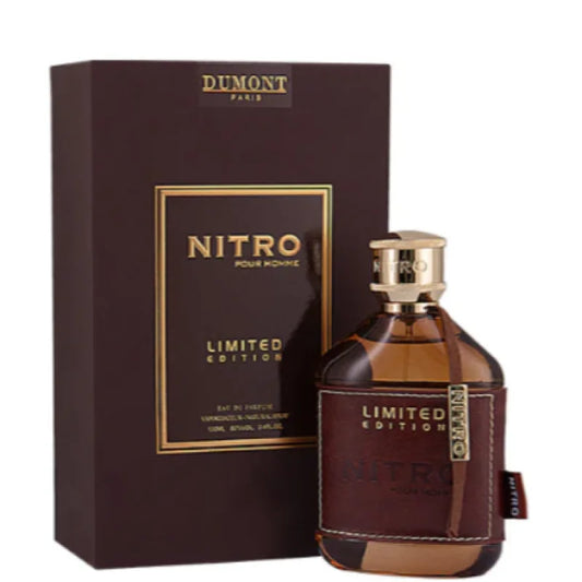 Dumont Nitro Pour Homme Limited Edition Powerhouse Scent Men’s Cologne