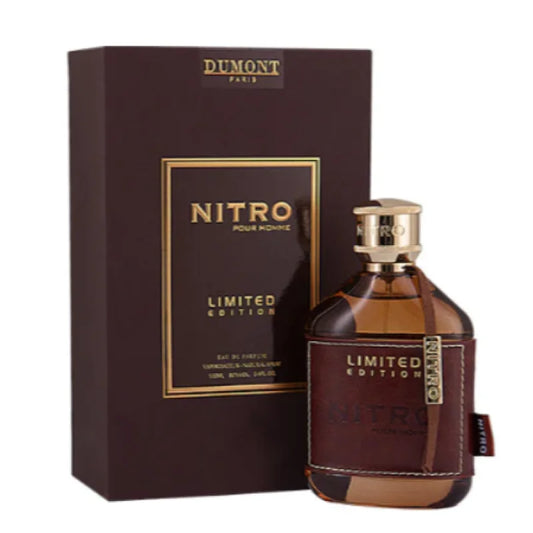Dumont Nitro Pour Homme Limited Edition Modern Charisma Scent Men’s Cologne